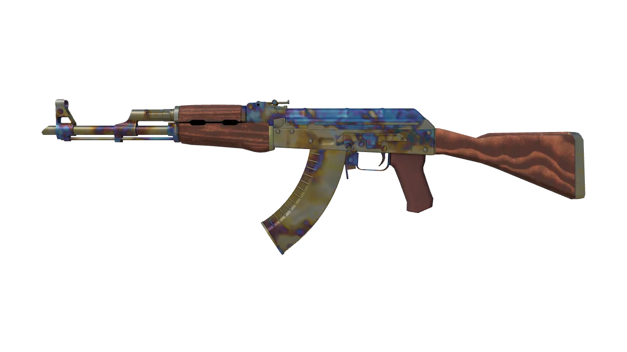 AK-47 | Case Hardened seed #312, front