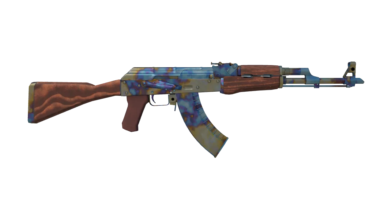 AK-47 | Case Hardened seed #325, back