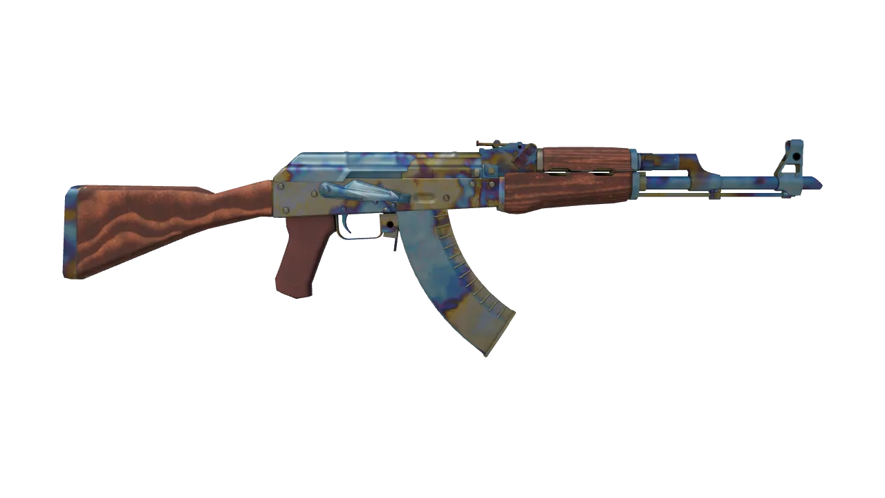 AK-47 | Case Hardened seed #34, back