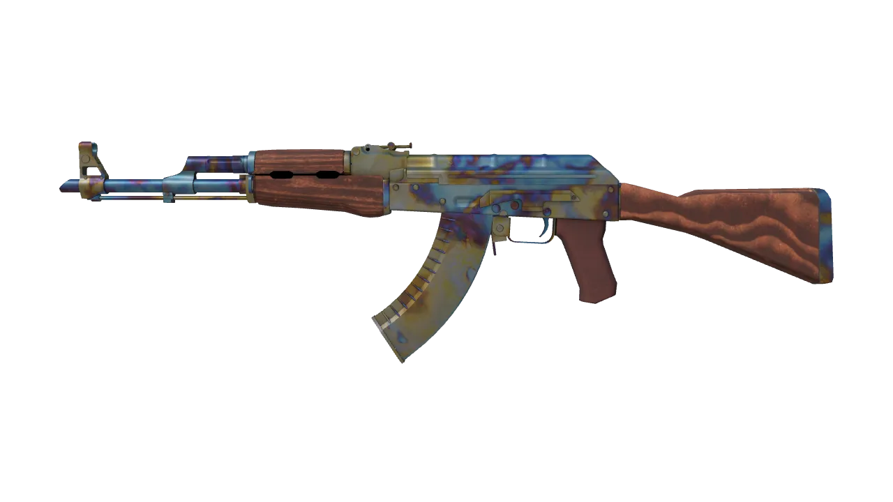 AK-47 | Case Hardened seed #34, front
