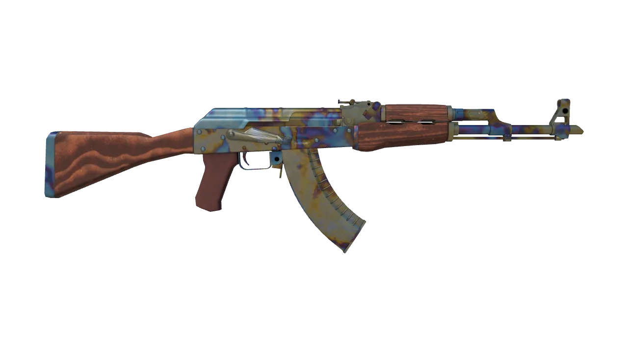 AK-47 | Case Hardened seed #341, back