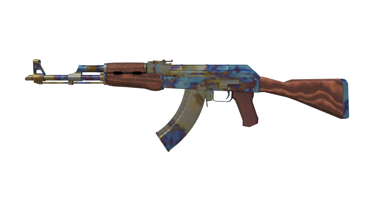 AK-47 | Case Hardened seed #341, front