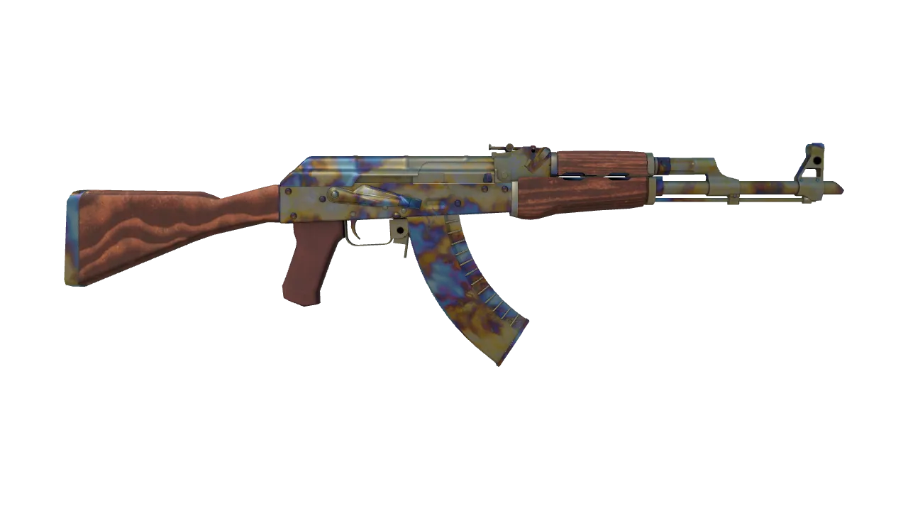AK-47 | Case Hardened seed #397, back