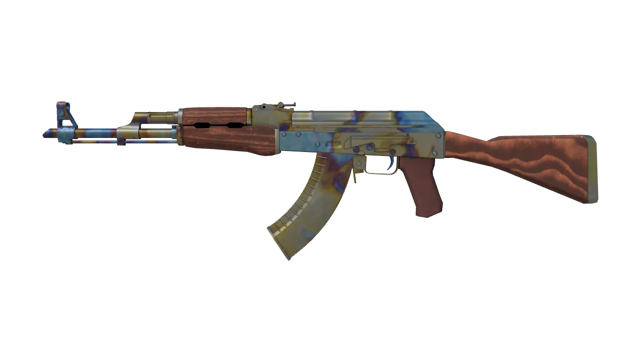 AK-47 | Case Hardened seed #407, front
