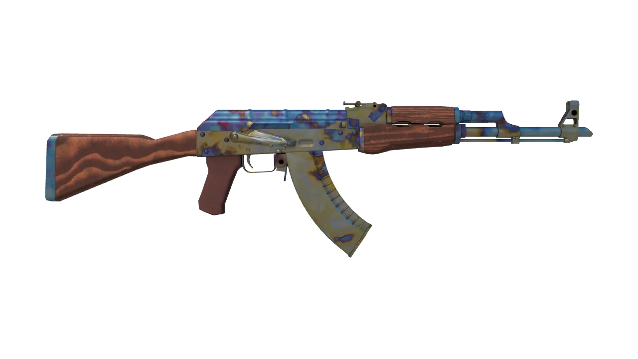 AK-47 | Case Hardened seed #413, back