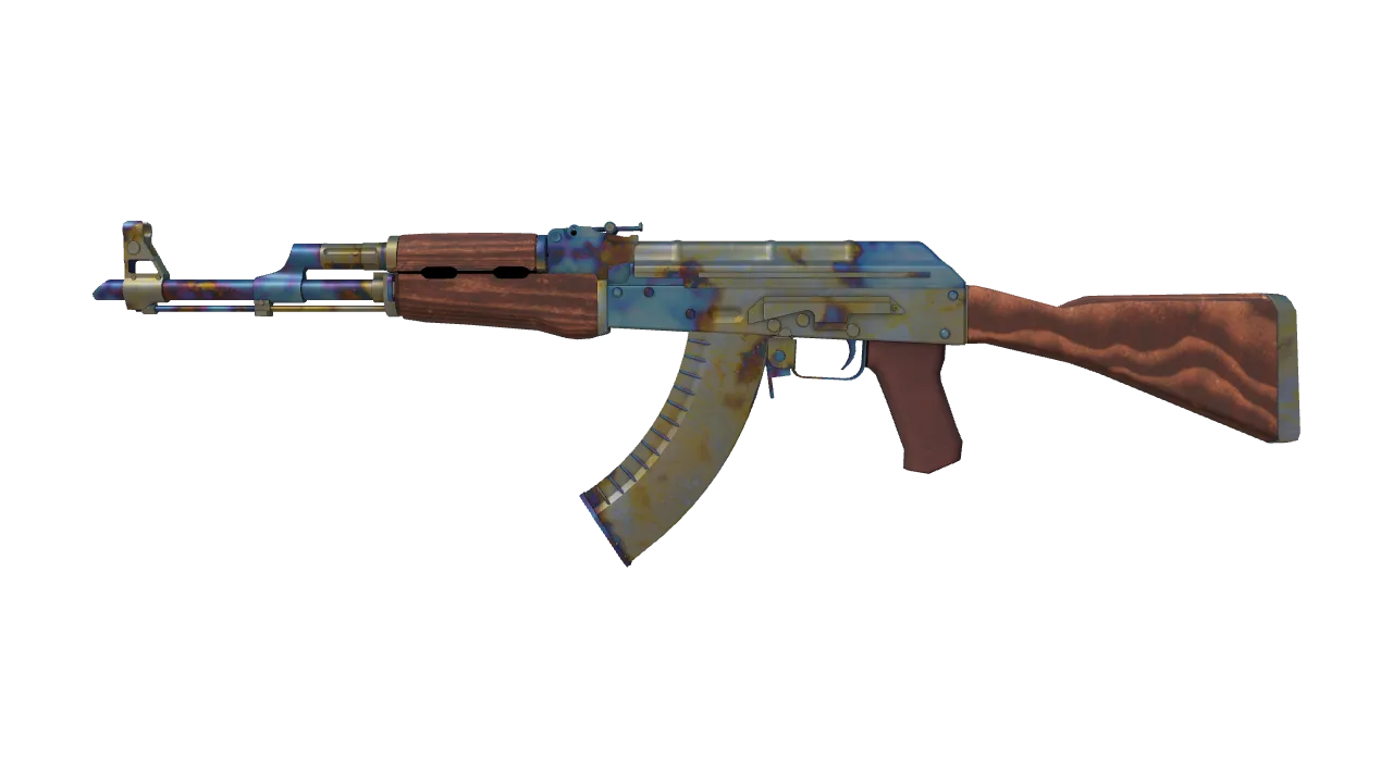 AK-47 | Case Hardened seed #420, front