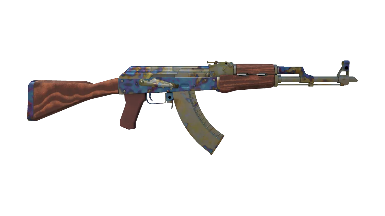 AK-47 | Case Hardened seed #431, back