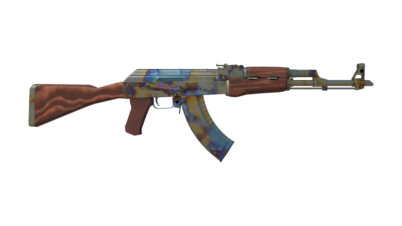 AK-47 | Case Hardened seed #434, back