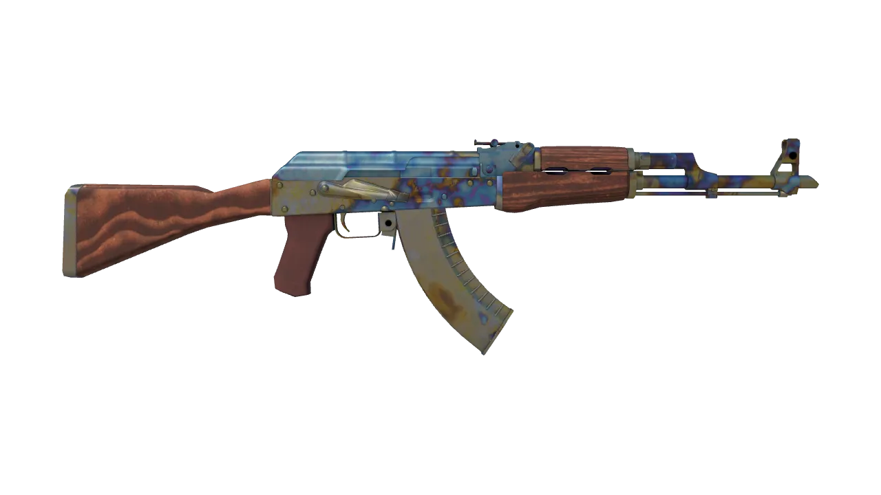 AK-47 | Case Hardened seed #442, back