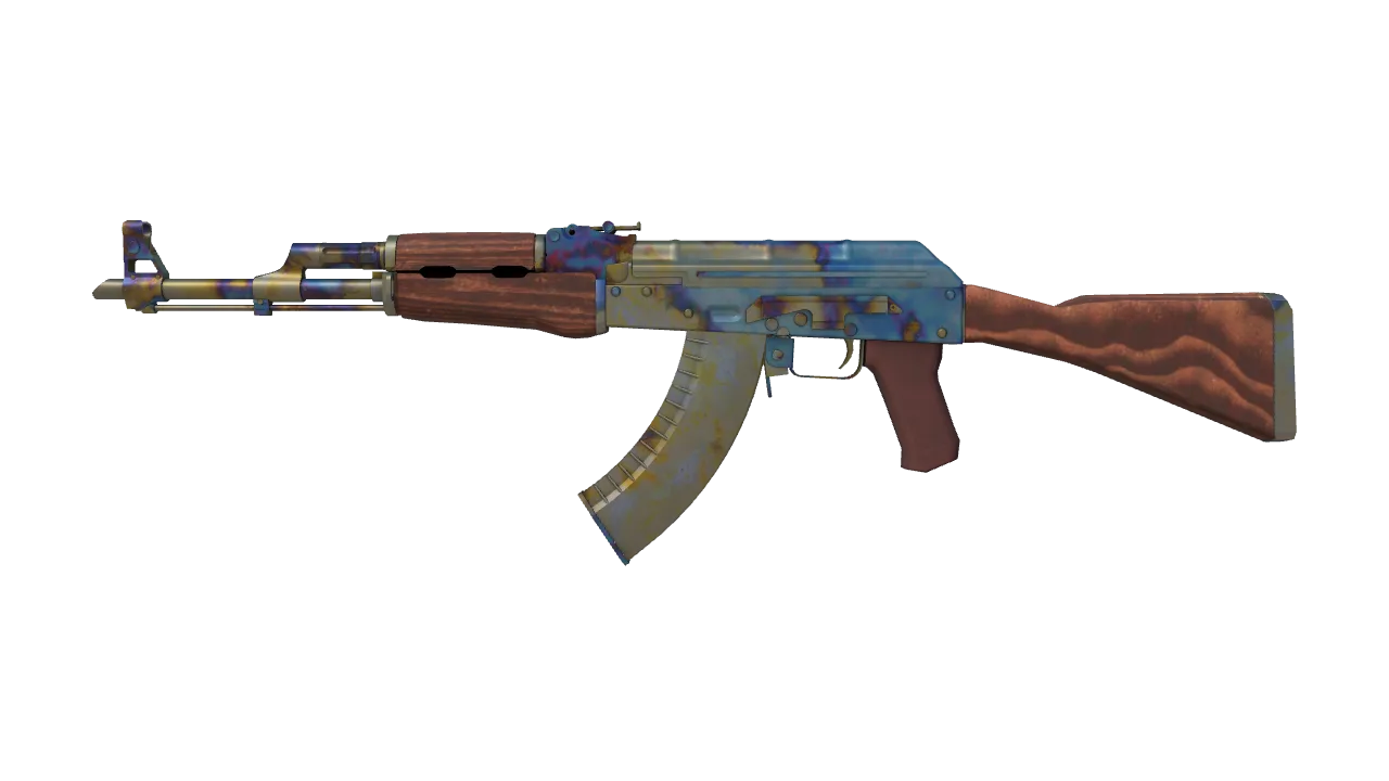 AK-47 | Case Hardened seed #442, front