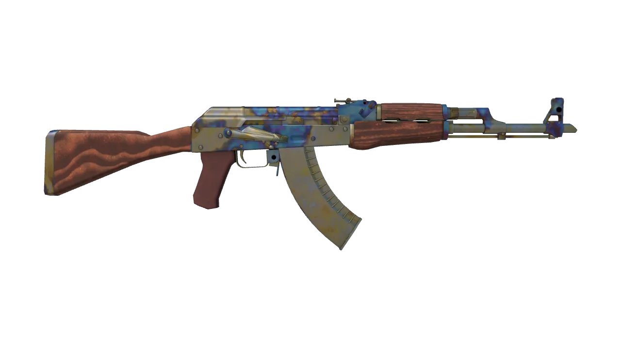 AK-47 | Case Hardened seed #481, back