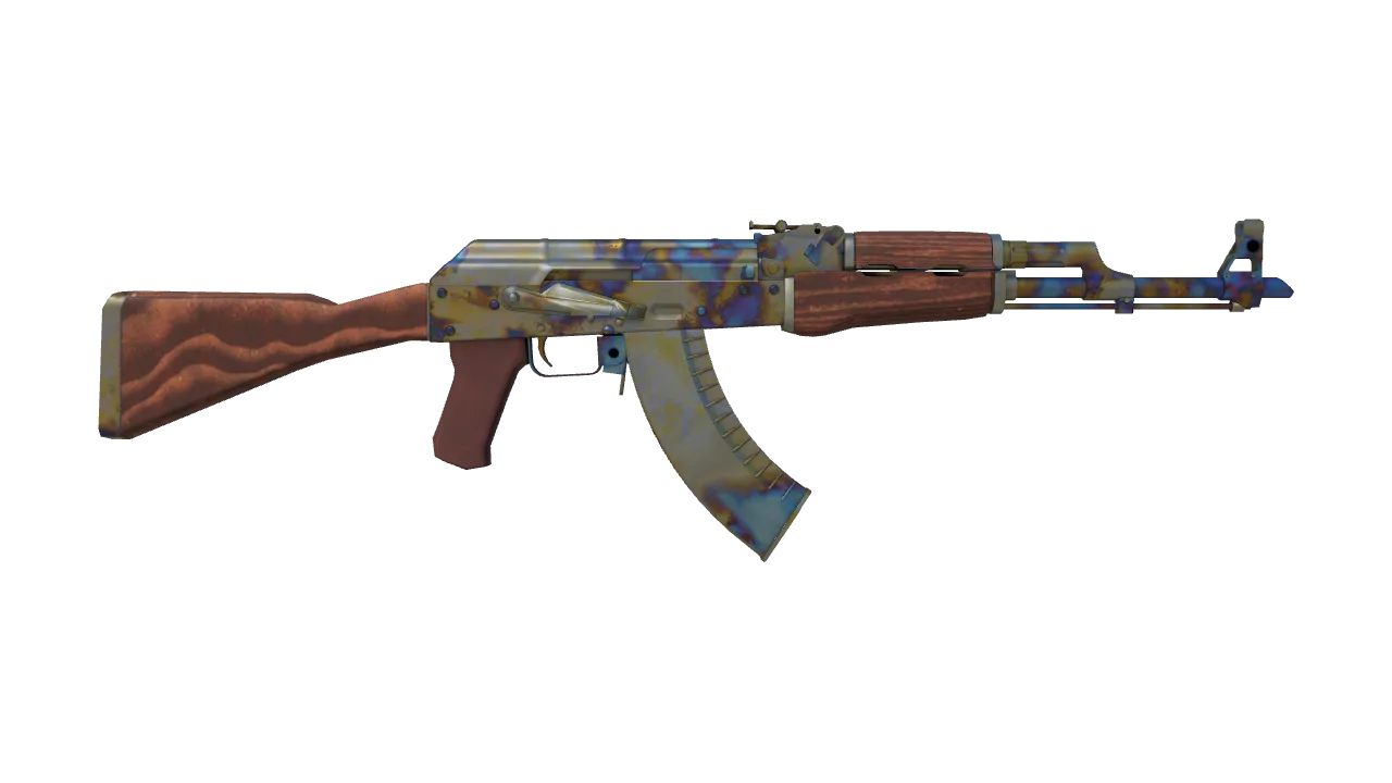 AK-47 | Case Hardened seed #493, back