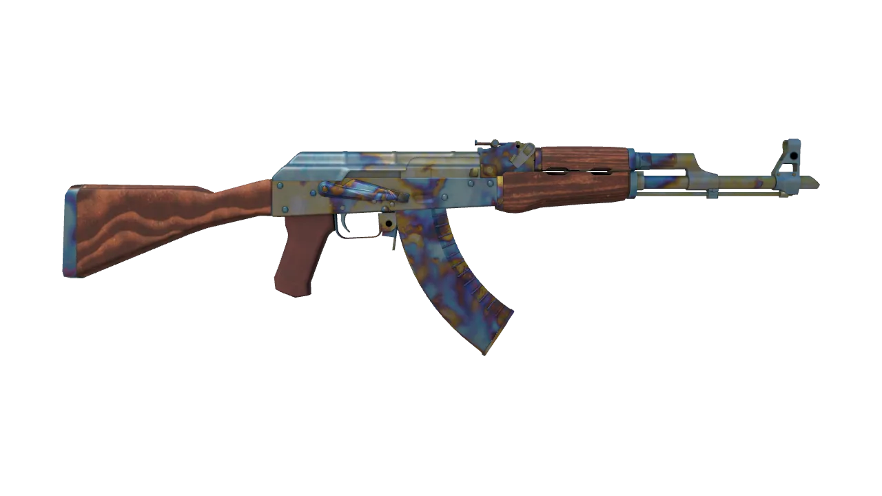 AK-47 | Case Hardened seed #507, back