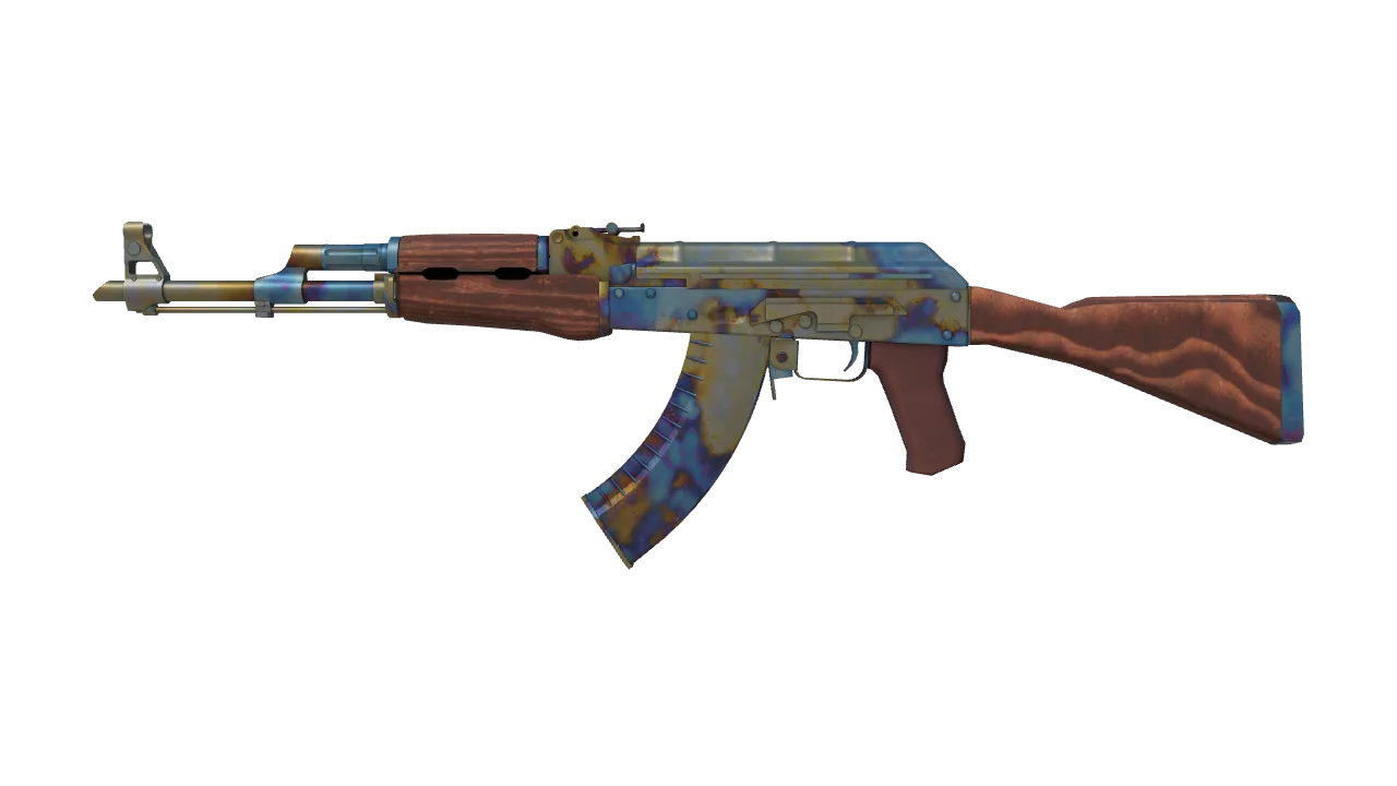 AK-47 | Case Hardened seed #507, front