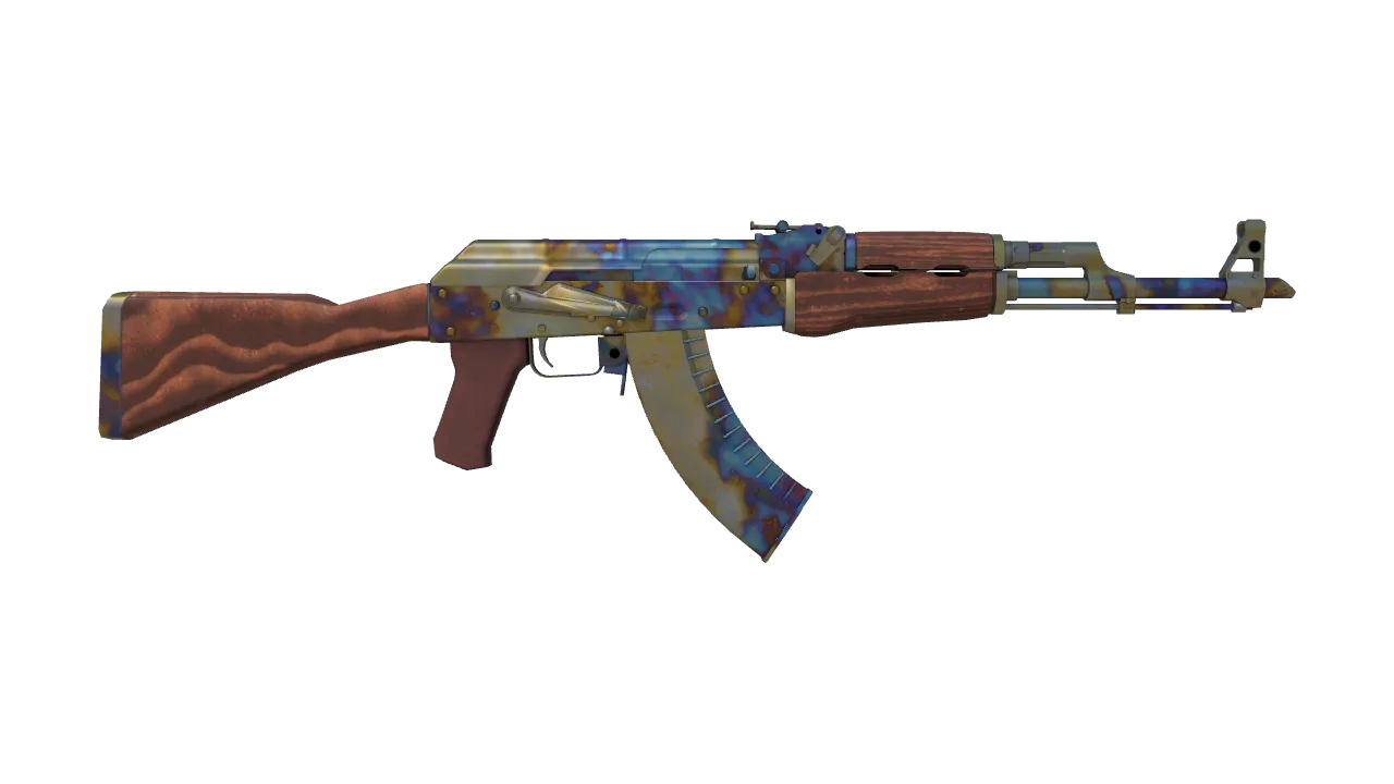AK-47 | Case Hardened seed #519, back