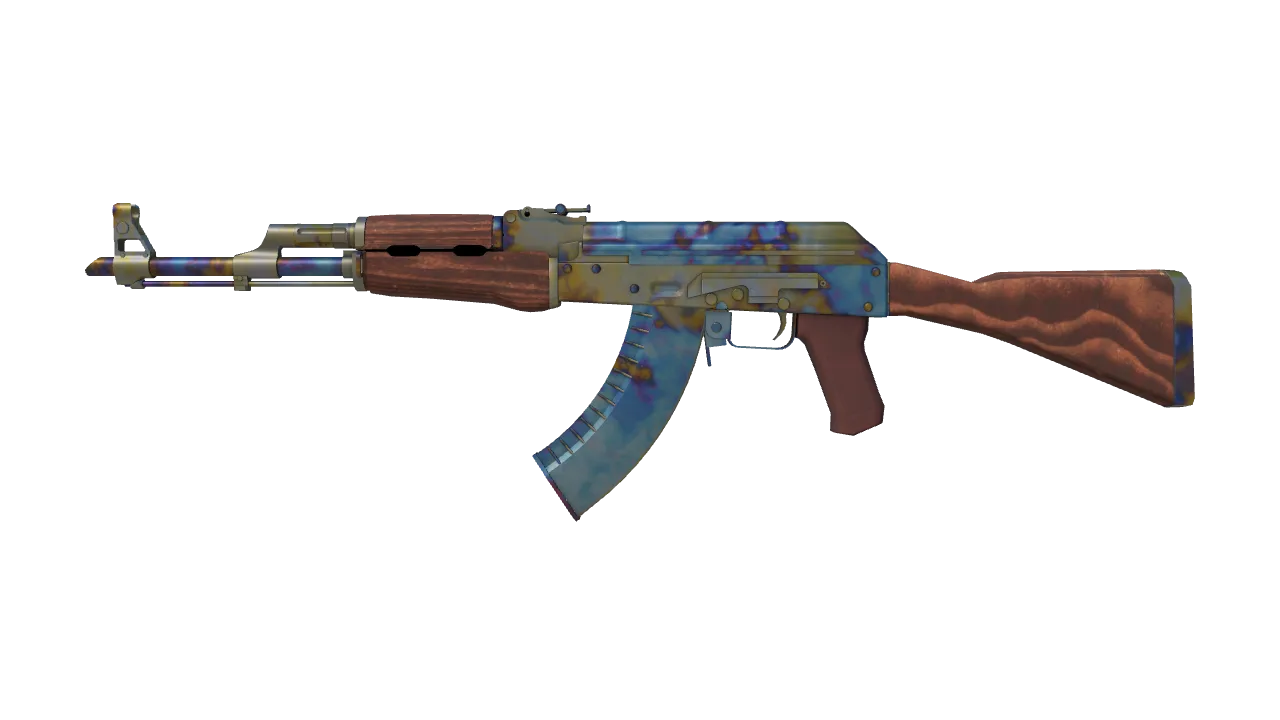 AK-47 | Case Hardened seed #519, front