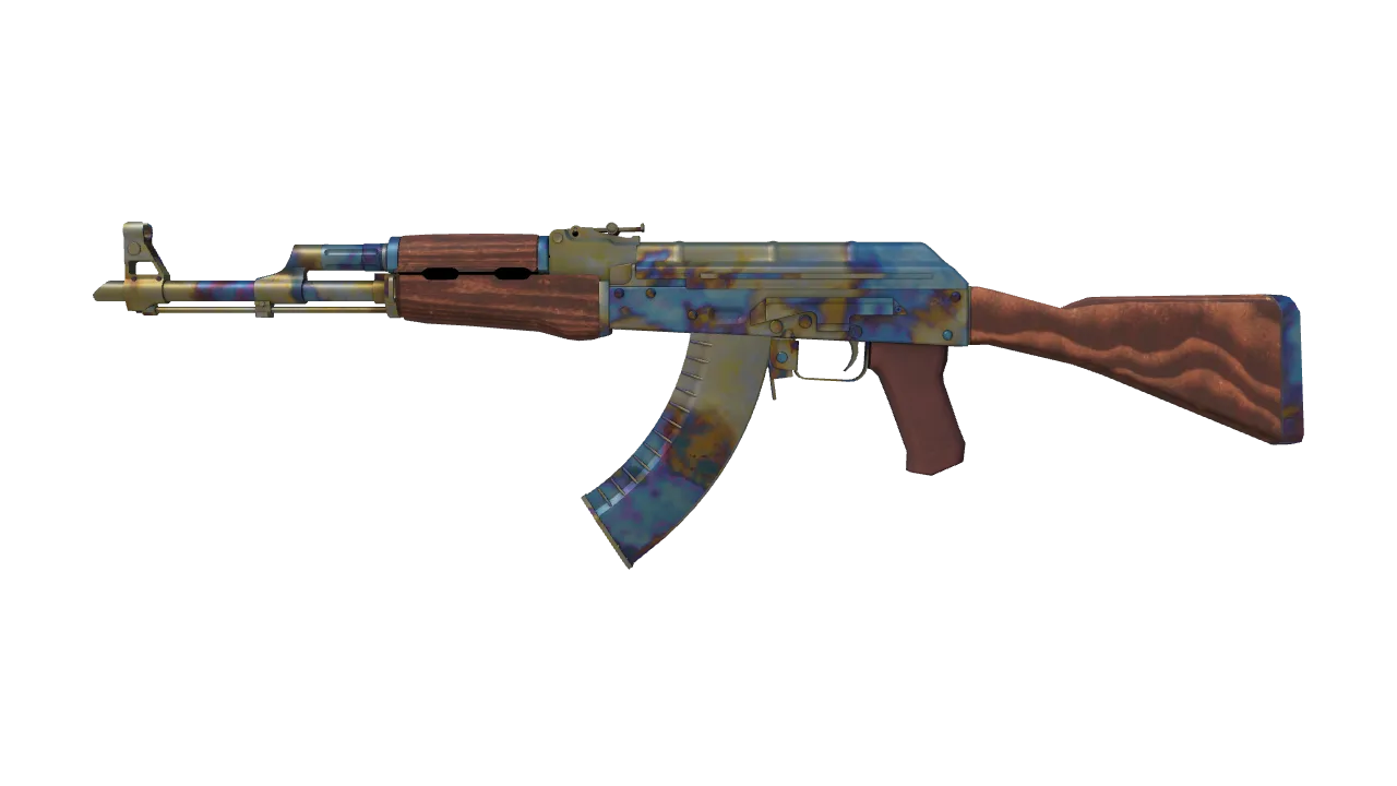 AK-47 | Case Hardened seed #522, front