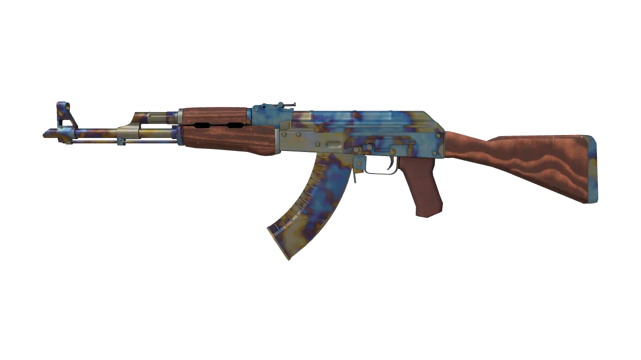 AK-47 | Case Hardened seed #525, front
