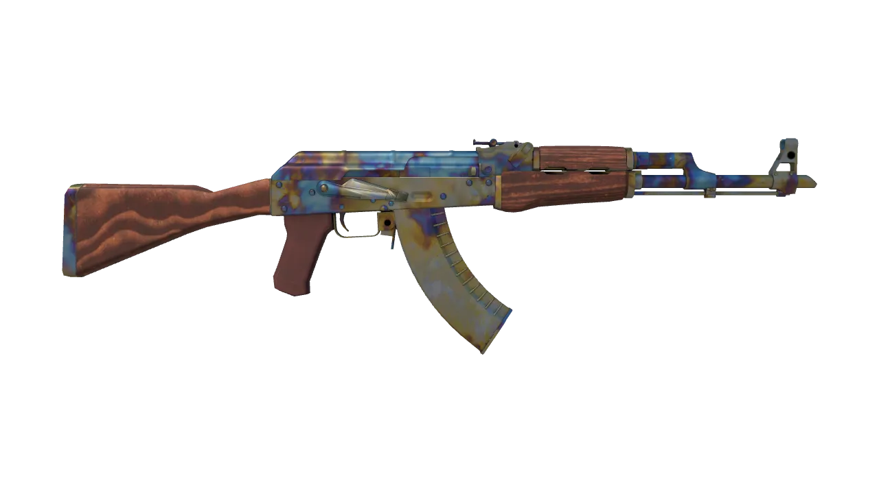 AK-47 | Case Hardened seed #526, back