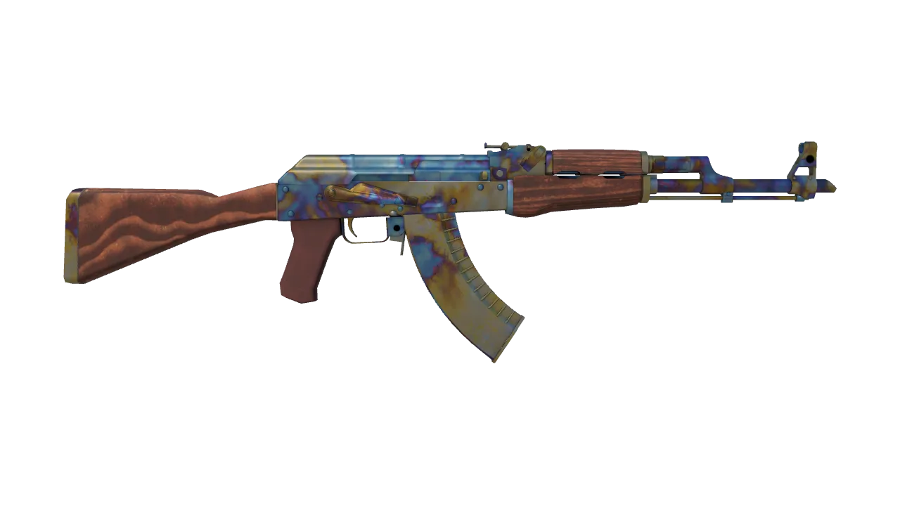 AK-47 | Case Hardened seed #532, back