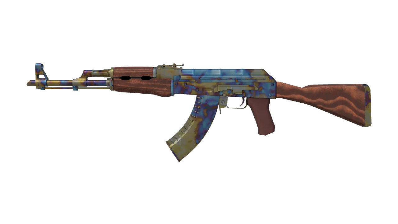AK-47 | Case Hardened seed #532, front