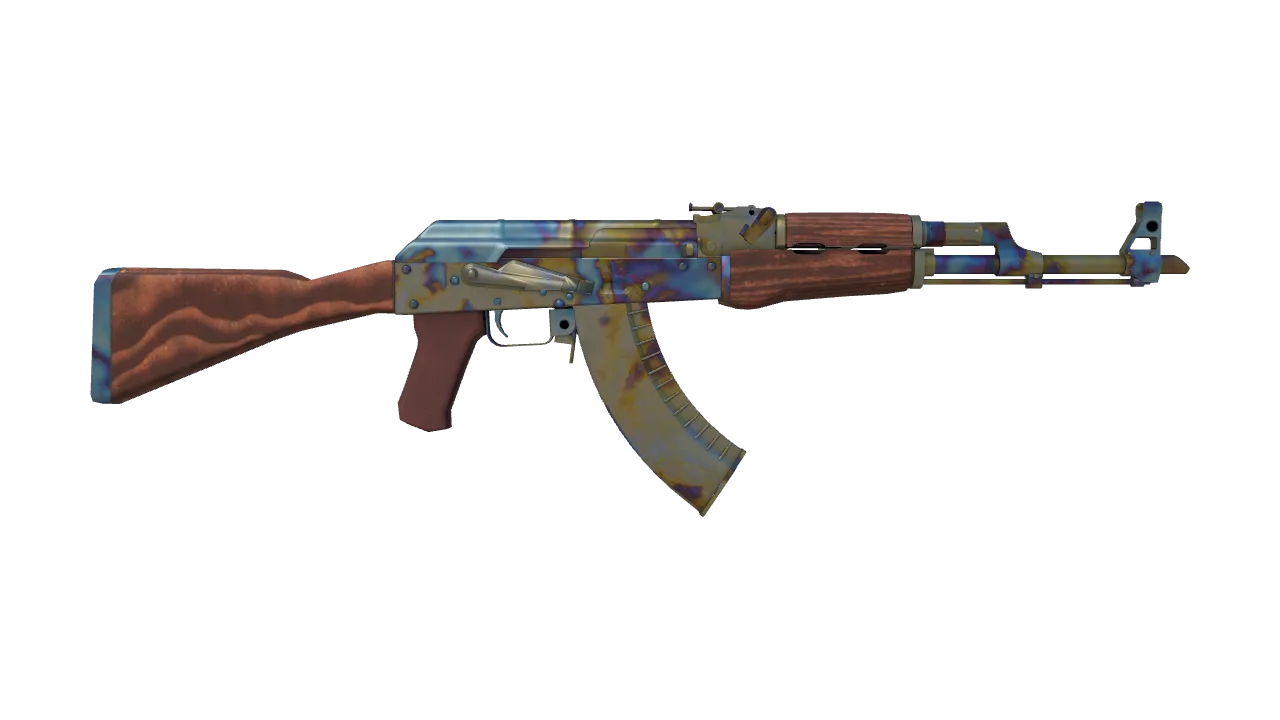 AK-47 | Case Hardened seed #541, back
