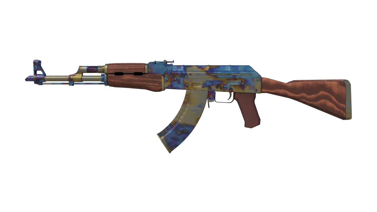 AK-47 | Case Hardened seed #605, front