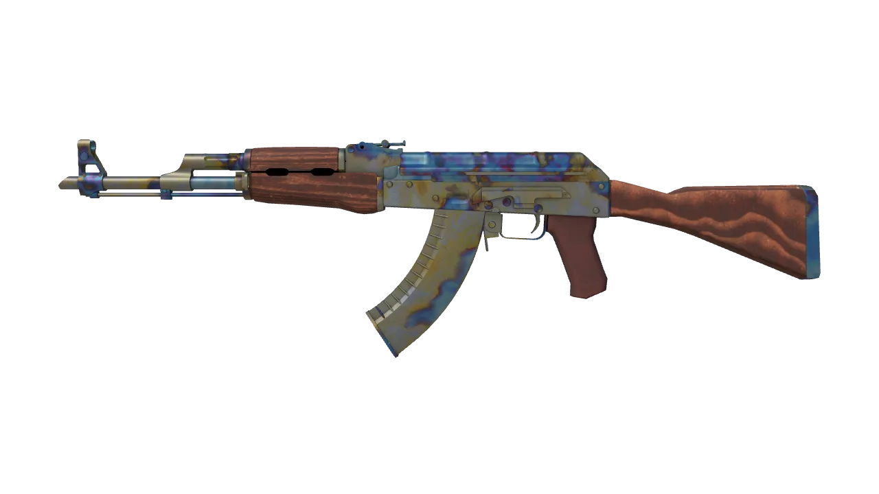 AK-47 | Case Hardened seed #610, front