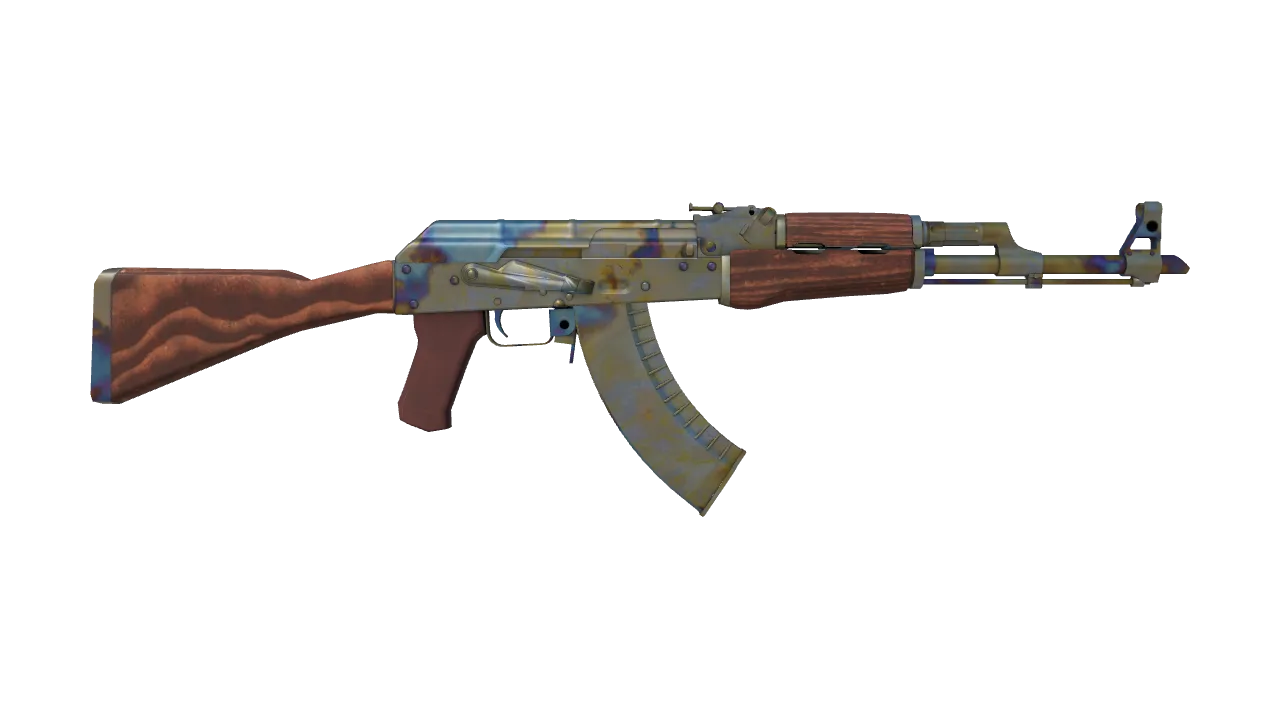 AK-47 | Case Hardened seed #622, back