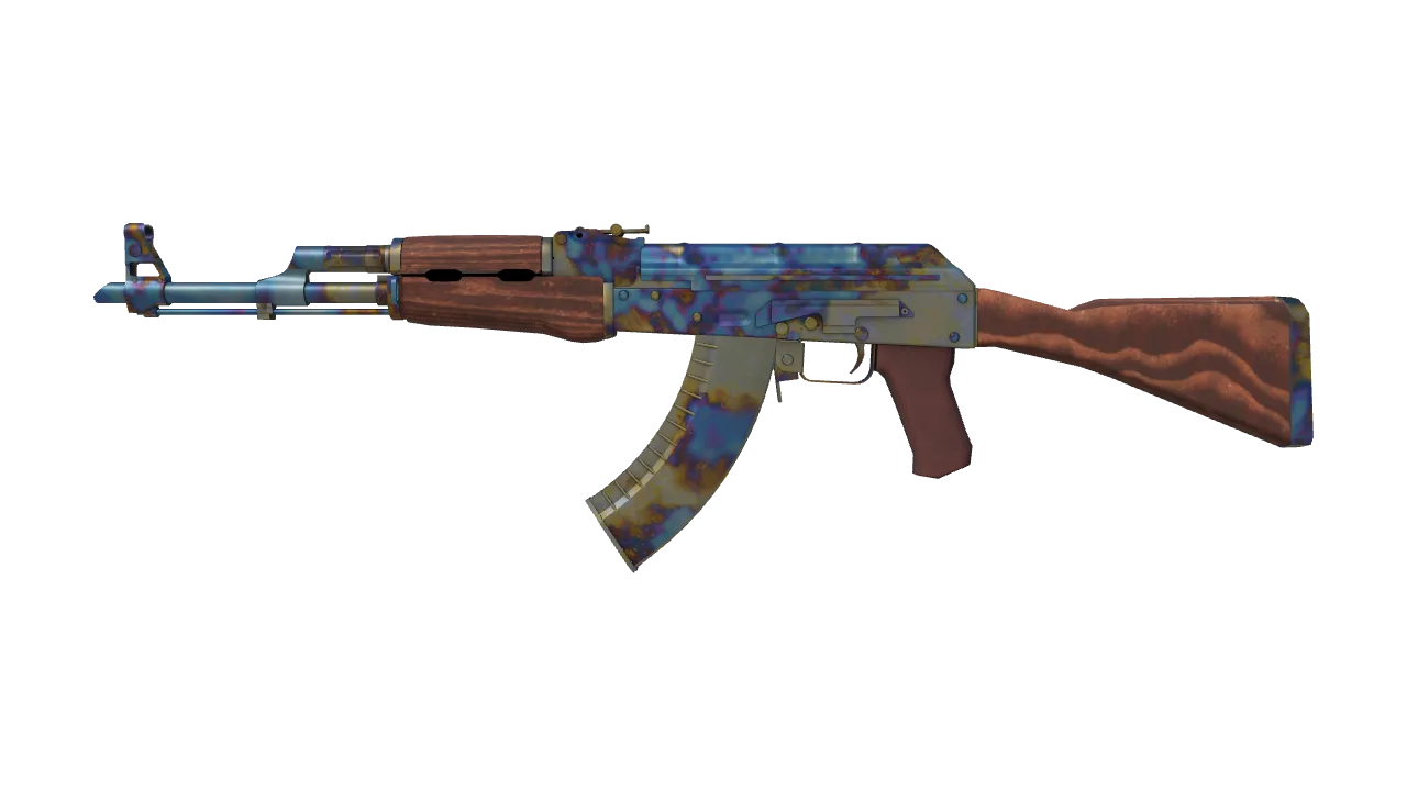 AK-47 | Case Hardened seed #647, front