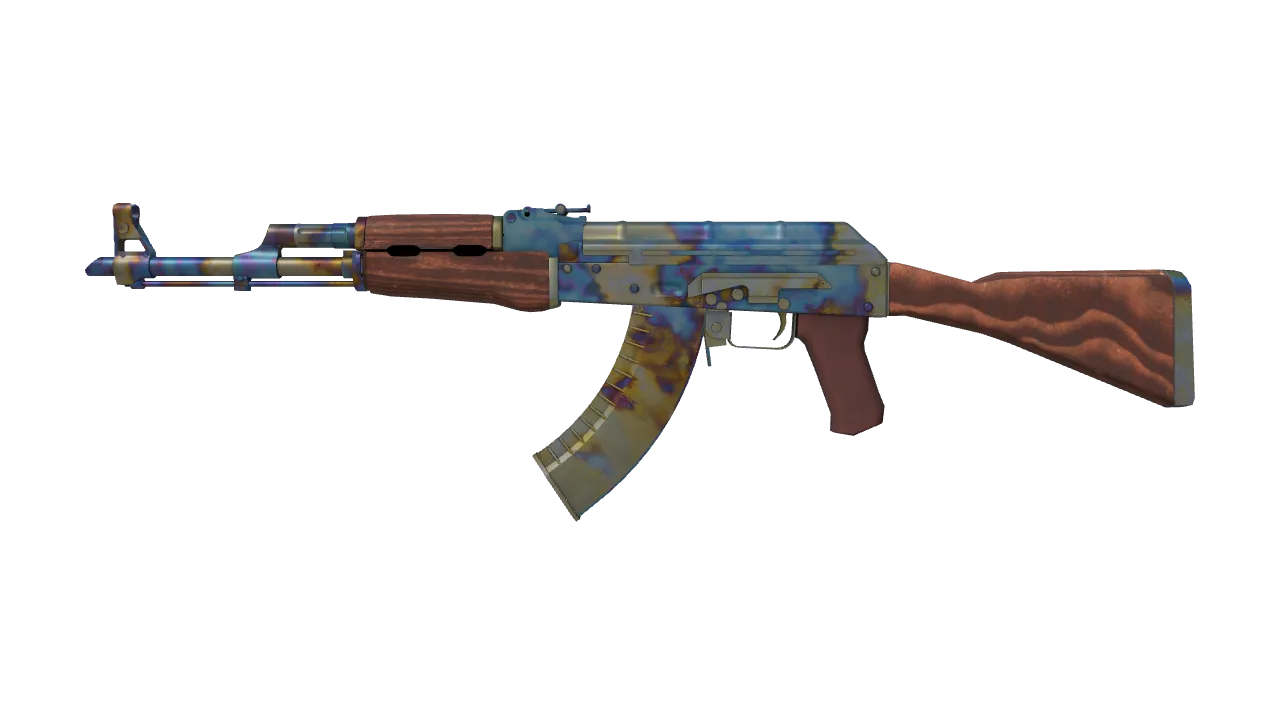 AK-47 | Case Hardened seed #648, front