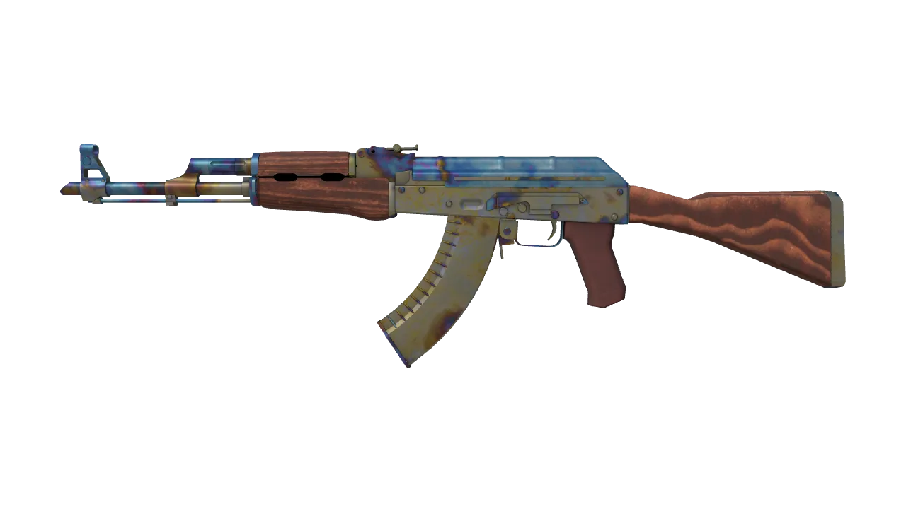 AK-47 | Case Hardened seed #661, front