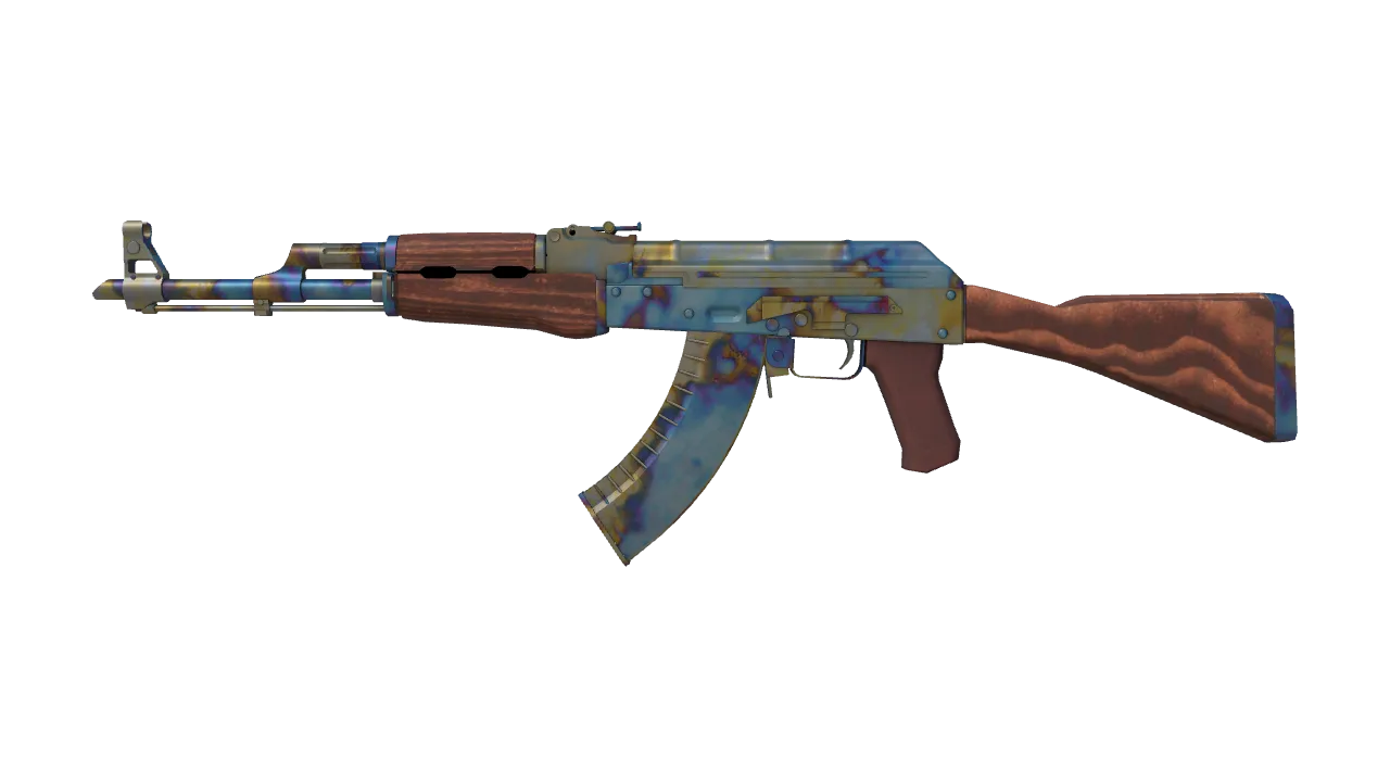 AK-47 | Case Hardened seed #694, front