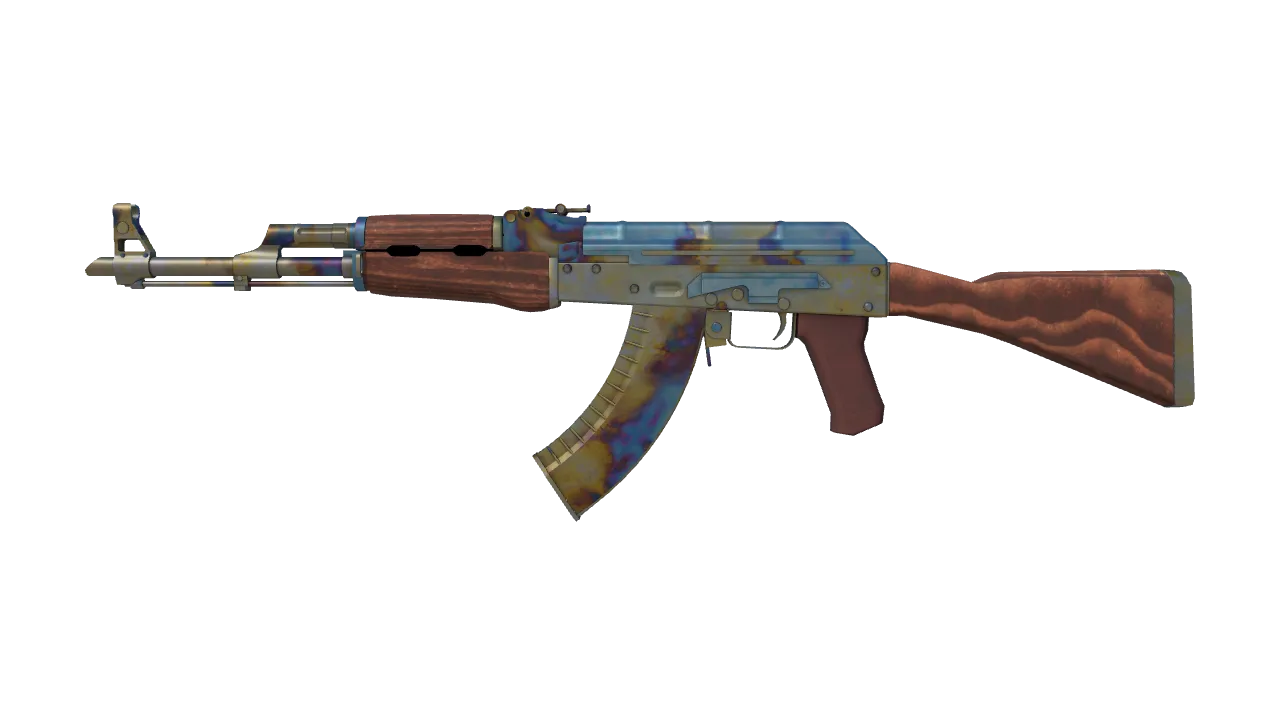 AK-47 | Case Hardened seed #695, front