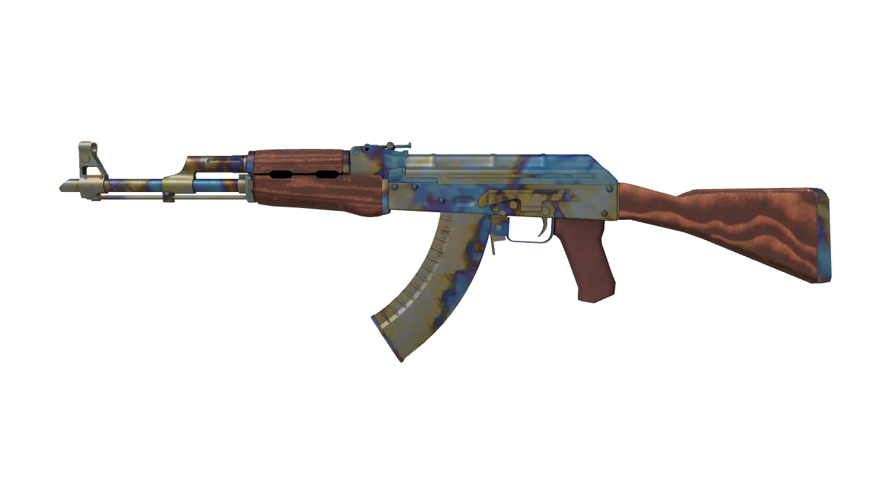 AK-47 | Case Hardened seed #711, front