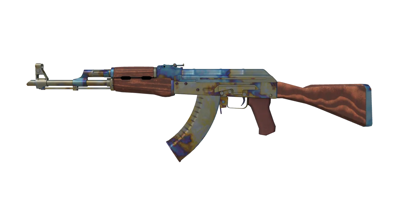 AK-47 | Case Hardened seed #715, front