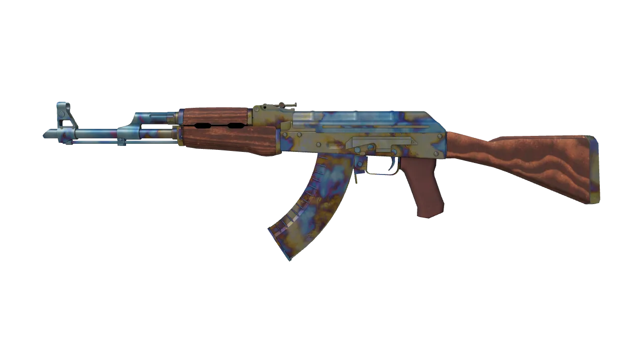 AK-47 | Case Hardened seed #733, front
