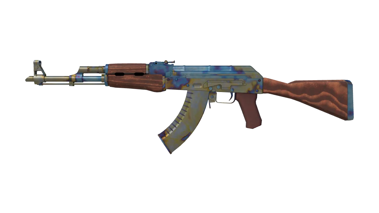 AK-47 | Case Hardened seed #750, front