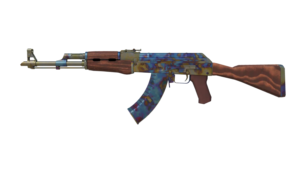 AK-47 | Case Hardened seed #754, front
