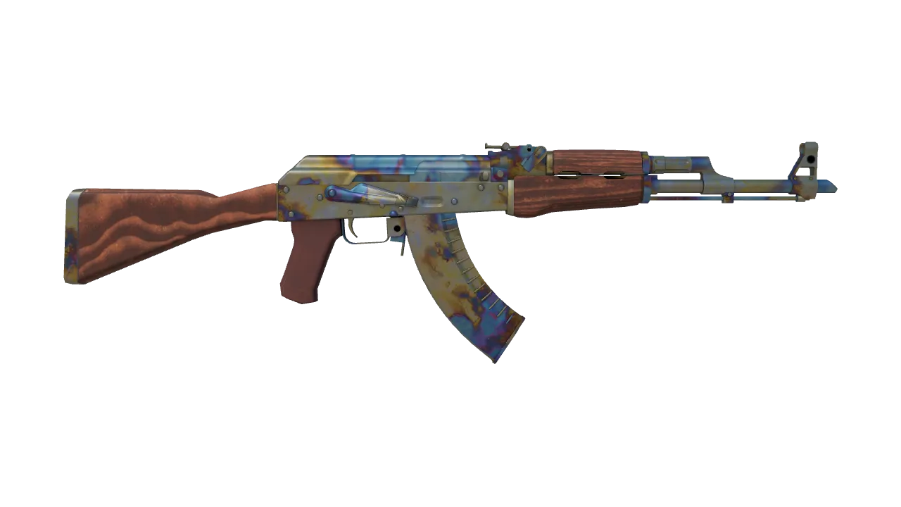AK-47 | Case Hardened seed #760, back