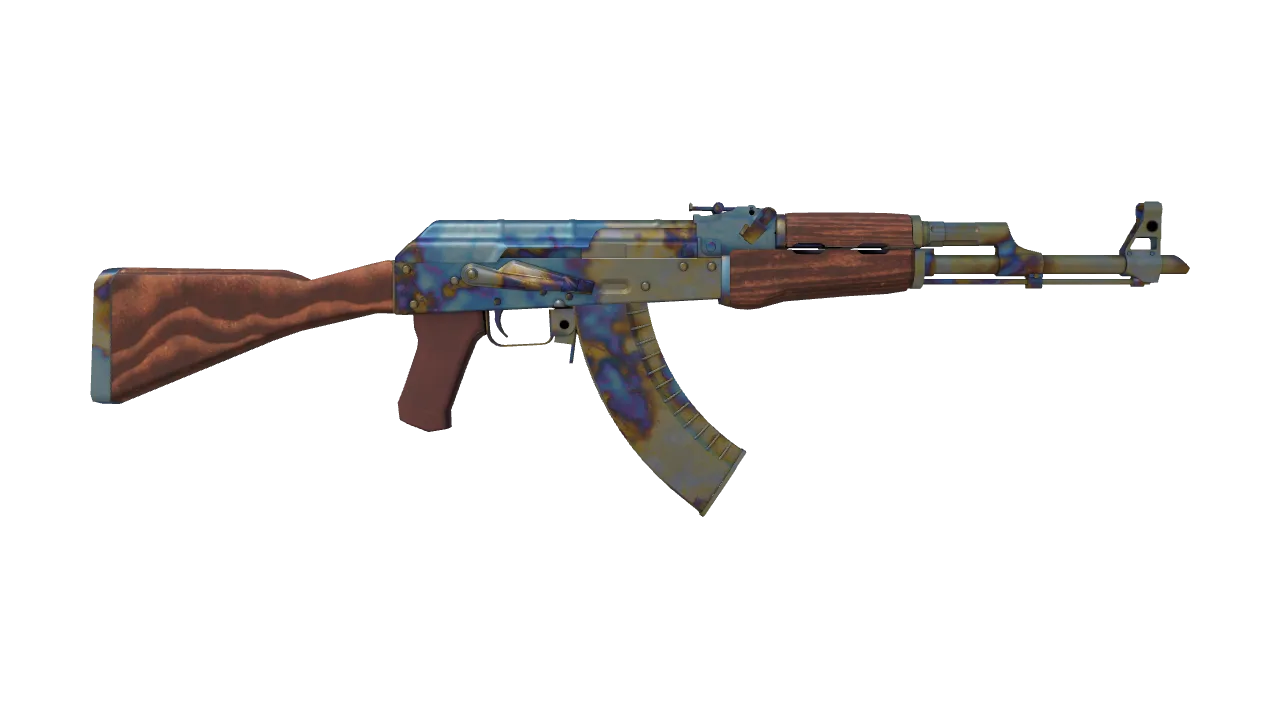 AK-47 | Case Hardened seed #770, back