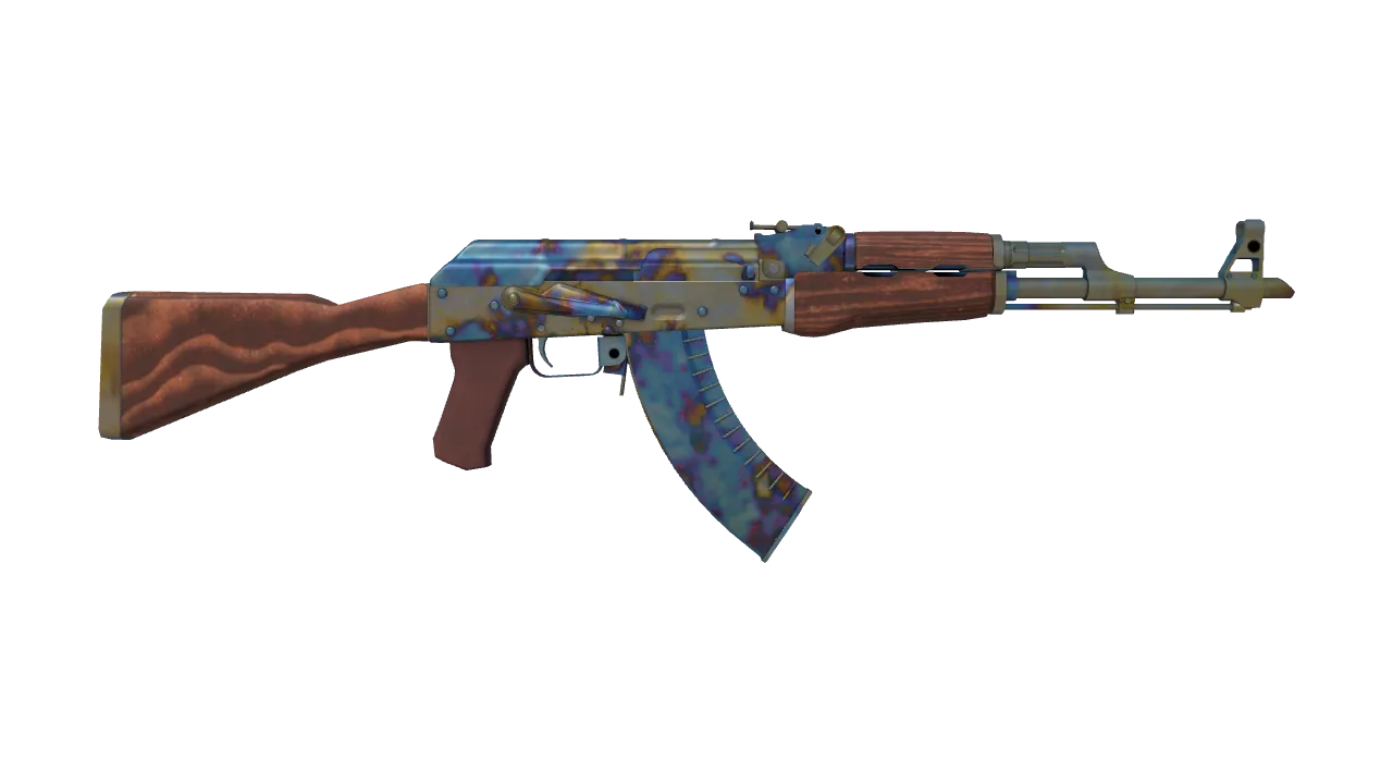 AK-47 | Case Hardened seed #782, back