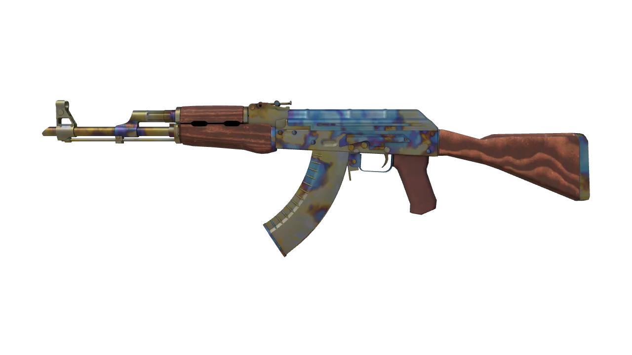 AK-47 | Case Hardened seed #791, front