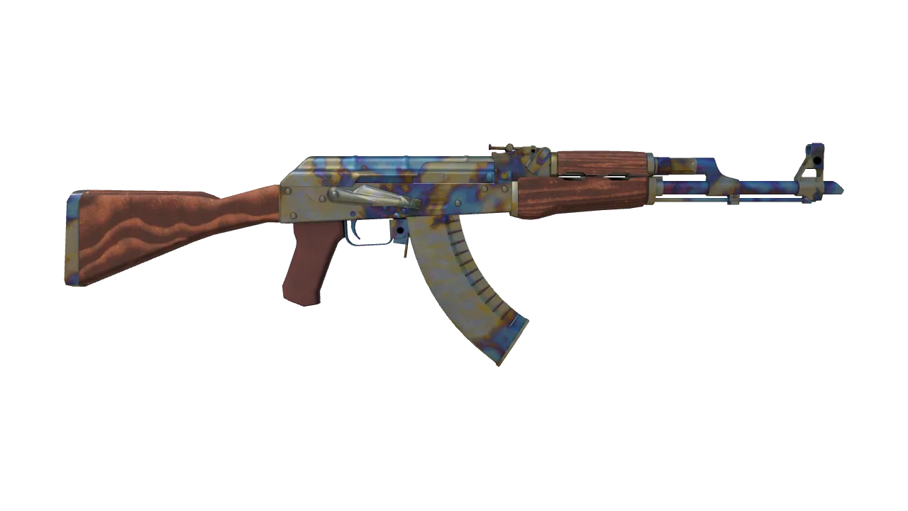 AK-47 | Case Hardened seed #795, back