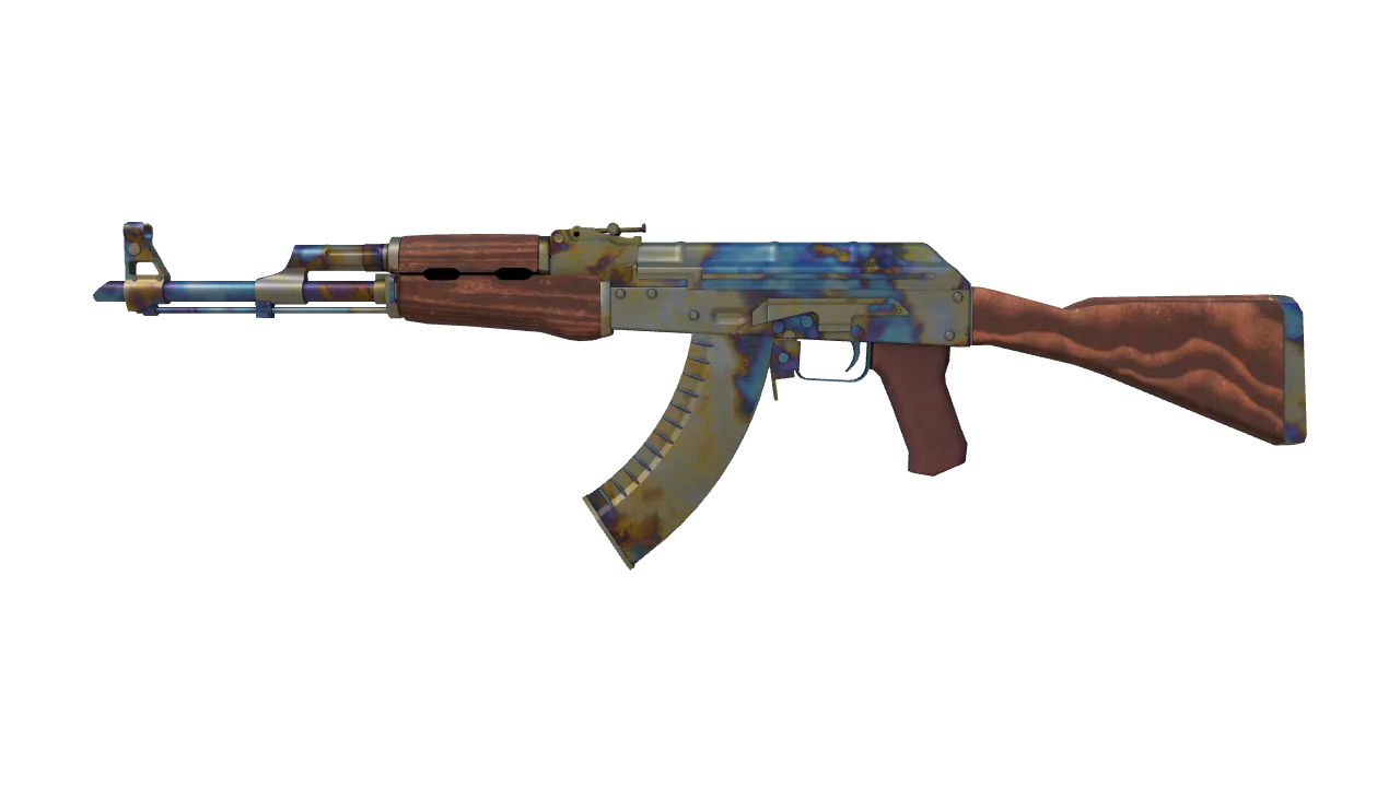 AK-47 | Case Hardened seed #795, front