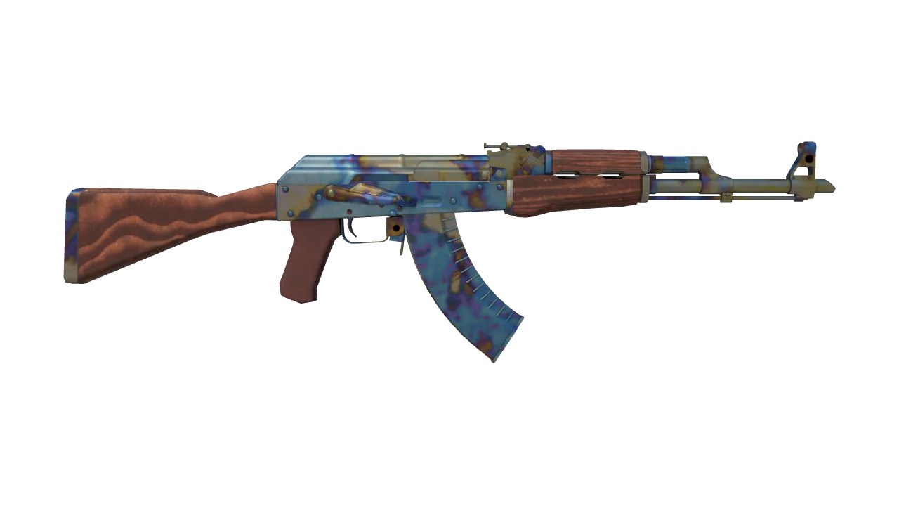AK-47 | Case Hardened seed #798, back