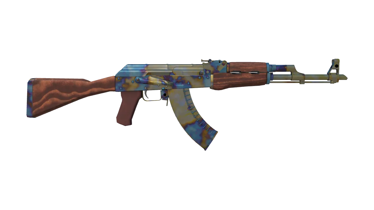 AK-47 | Case Hardened seed #803, back