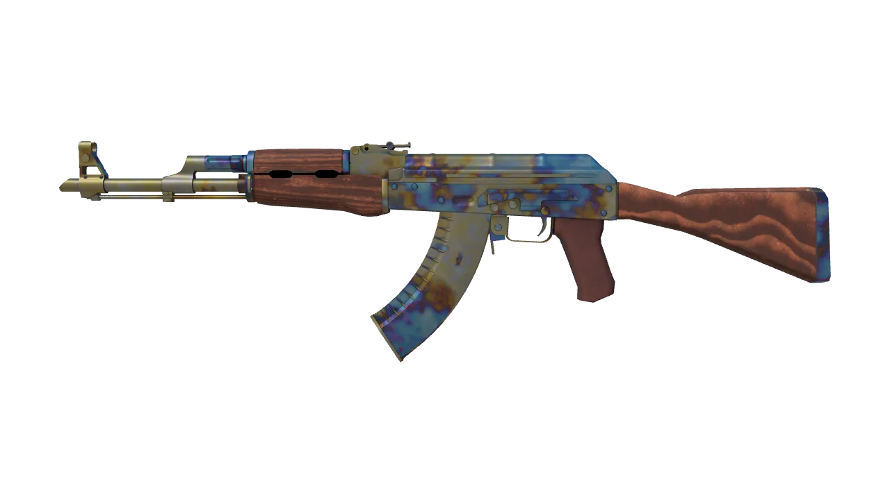AK-47 | Case Hardened seed #803, front