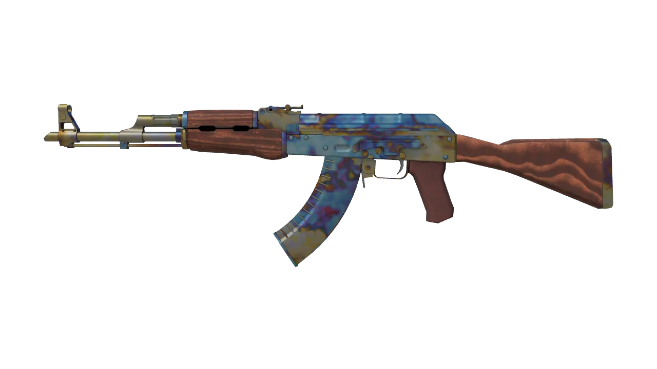 AK-47 | Case Hardened seed #809, front