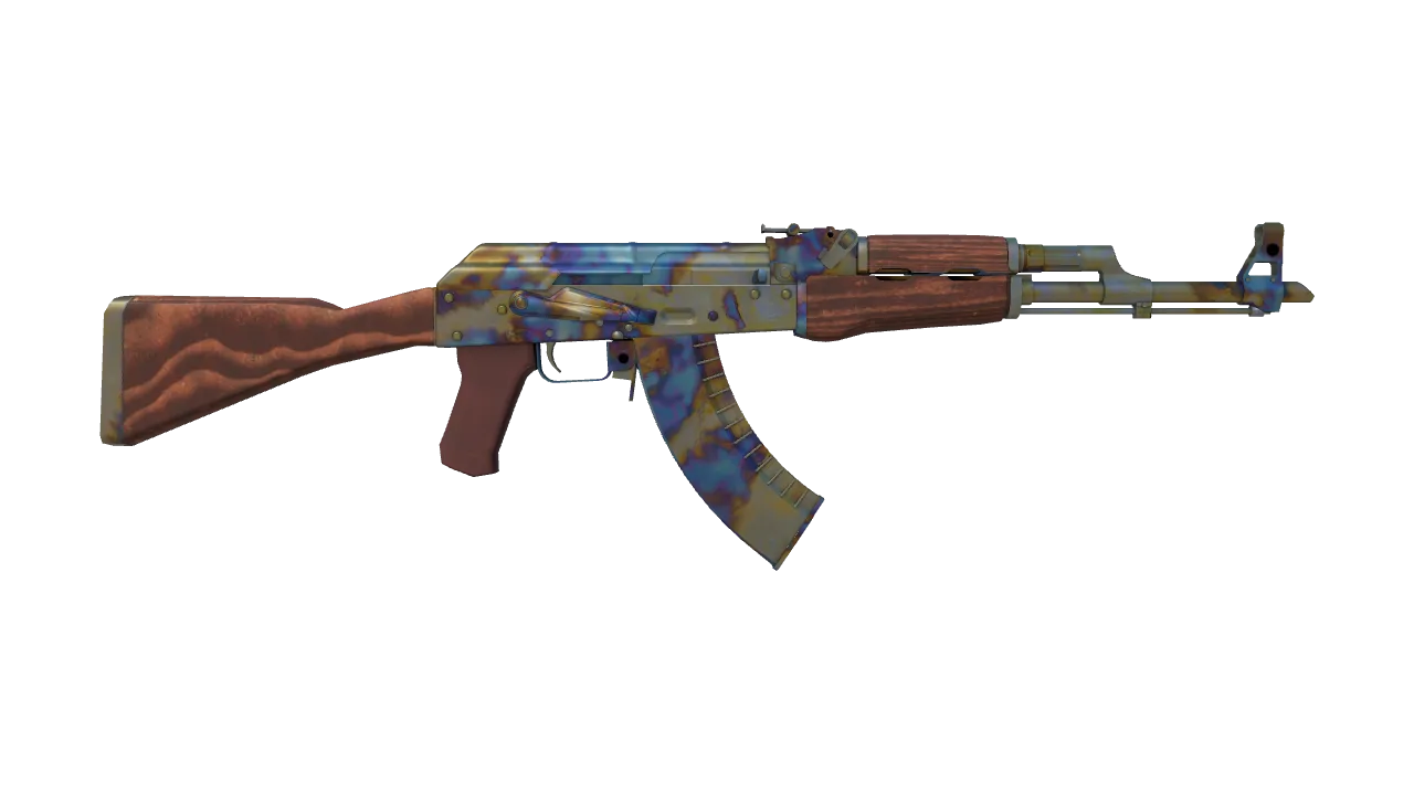 AK-47 | Case Hardened seed #81, back